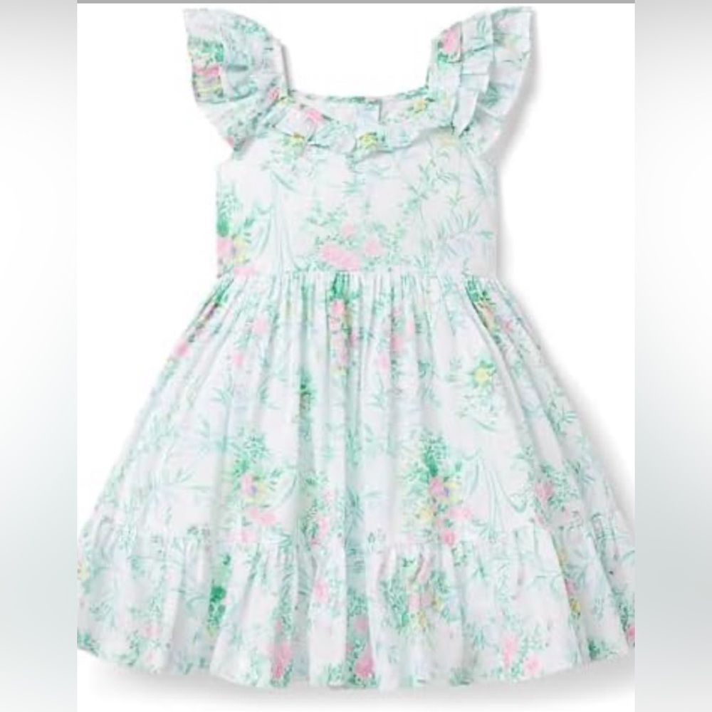 Janie and Jack the bouquet away baby girl dress size 12-18 months